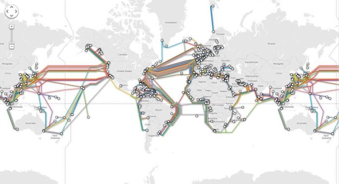 Как работает интернет во всем мире (9 фото)