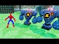 Человек Паук против Роботов Игра Spider Man vs