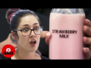Why You Should Never Drink Strawberry Milk | Just For Laughs Gags